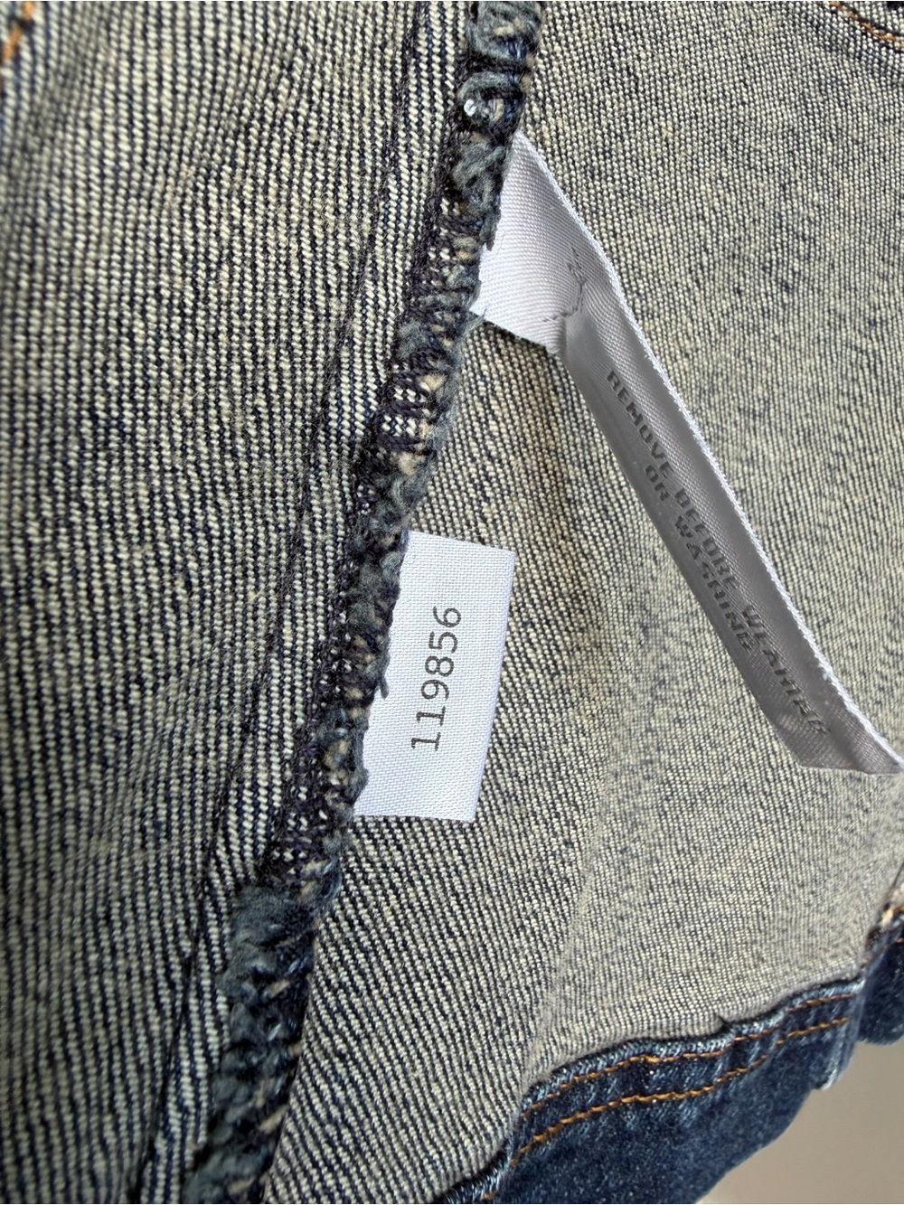 Ann Taylor LOFT Women's Blue Stretch Denim Jean Jacket Size 10 - Picture 4 of 9